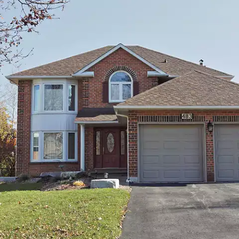 Completed exterior work on a Central Ontario home